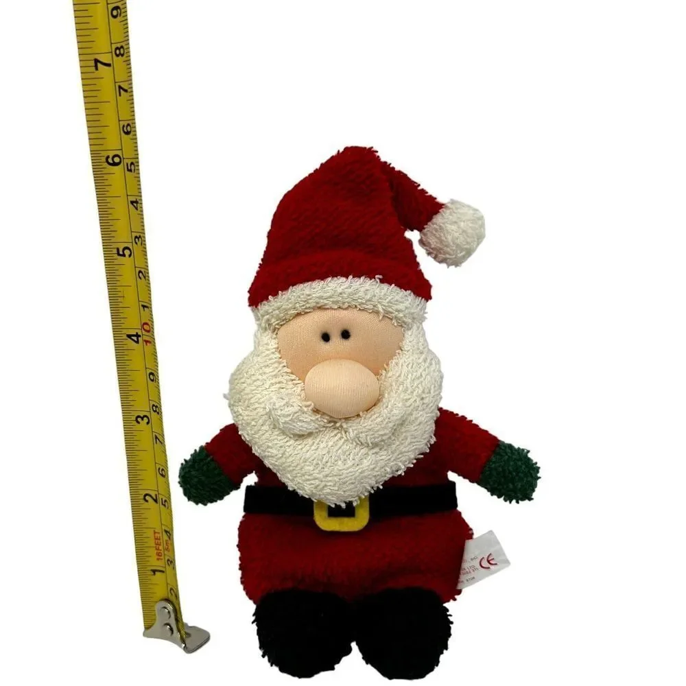 Russ Polar Pals Santa Claus‎ 7 Inch Plush Terry Cloth Stuffed Toy Christmas